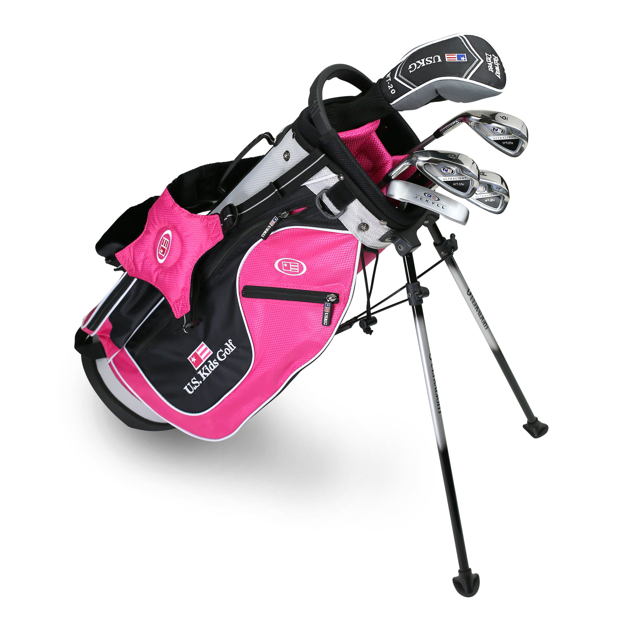 U.S. Kids Golf Junior Stand Bag 120125 cm Komplettset 2017Golf