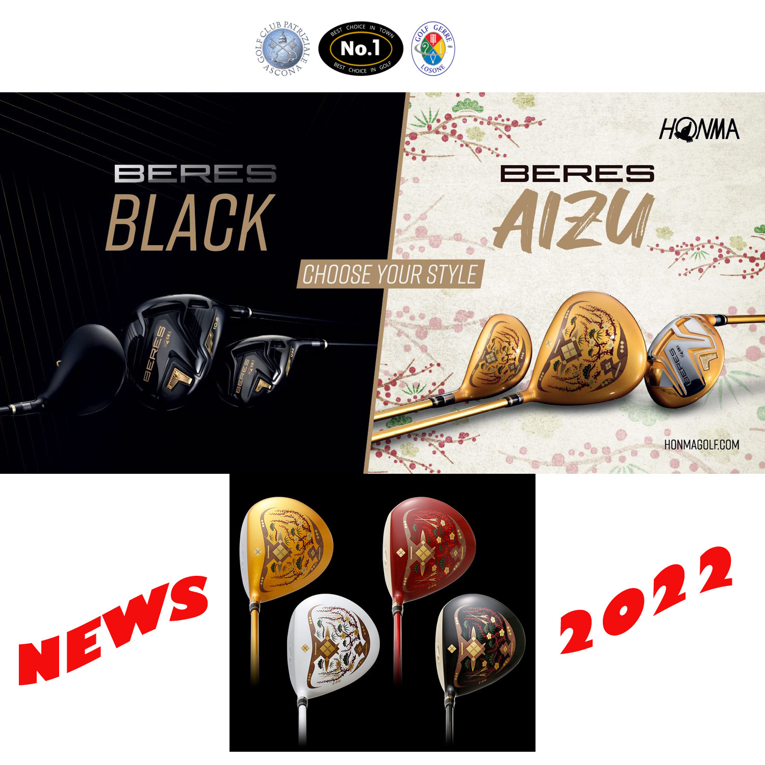 HONMA BERES AIZU NEWS 2022